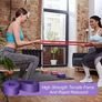 5 Pcs Pull Up Resistance Bands Set for Exercise, Pilates, Yoga Image 4