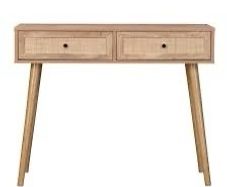 Rattan Console Table