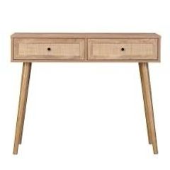 Rattan Console Table