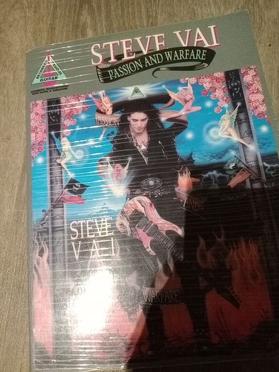Steve Vai passion and warfare guitar tab book