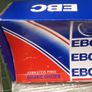 car parts EBC brake pads full set front and rear. Image 6