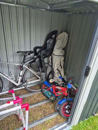Metal shed