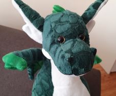 Personalised Celtic FC Dragon Plush Toy - Paul