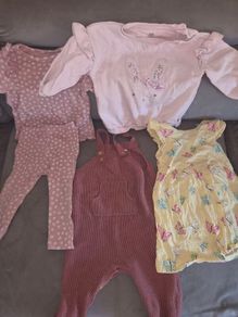 Baby girl clothes 6-9m 9-12m