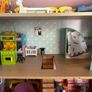 Wooden dolls house with accessories Image 4