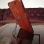 Antique Military Travel Vanity Shaving Bevelled Folding Mirror Image 10