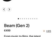 Sonos Beam Gen 2 (new and sealed).