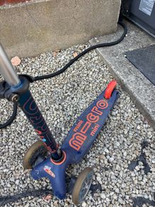 Micro mini scooter - no LED lights