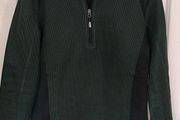 Mens izod quarter zip sweatshirt size medium