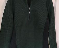 Mens izod quarter zip sweatshirt size medium