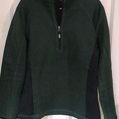Mens izod quarter zip sweatshirt size medium