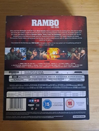Rambo First Blood Parts 1 and 2 4K