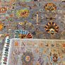 Exquisite Afghan Ziegler Hand-Knotted Wool Rug Image 4