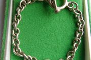 Vintage Estate Sterling Silver 925 Bracelet length 8" - 16.2g