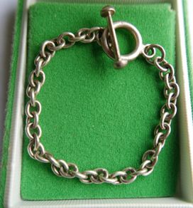 Vintage Estate Sterling Silver 925 Bracelet length 8" - 16.2g