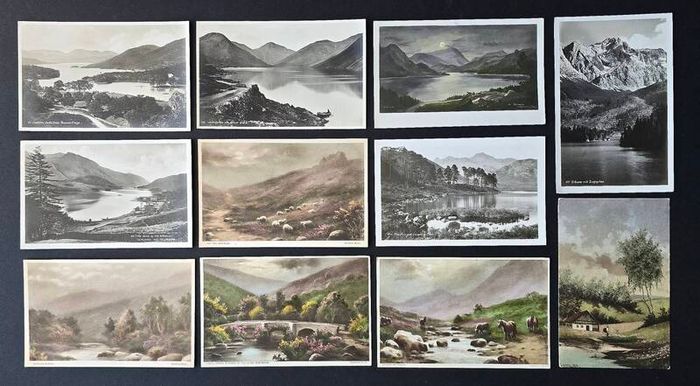 250 Vintage Postcards more than 100 Years Old Large Collection
