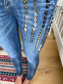 karen Milen high quality denim fabric jeans Size 8