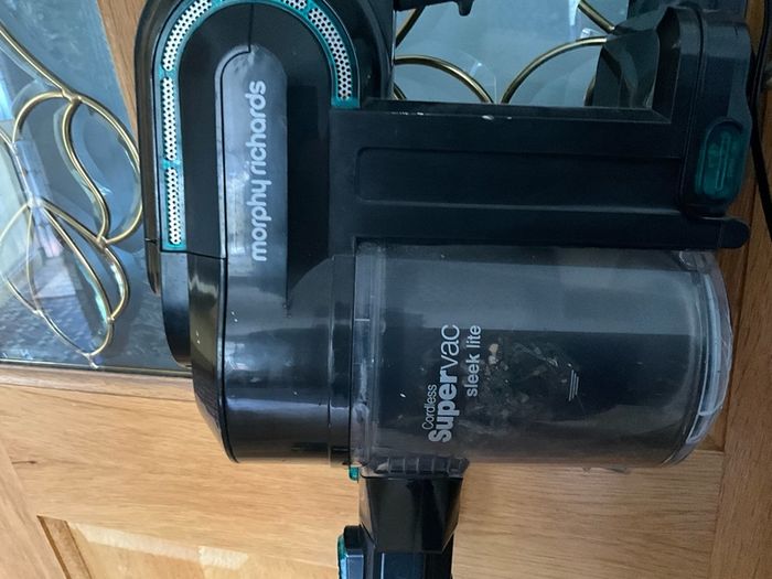 Morphy richards cordless vacuum - cordless Supervac sleek lite