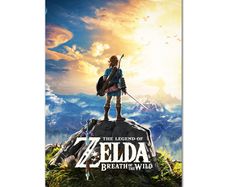 Zelda Breath Of The Wild - A3 Poster