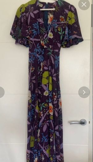 Purple Vintage Dress Debs Grad Ball Gown