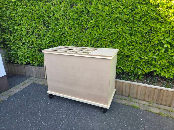 Coffee Cart Fully Collapsible
