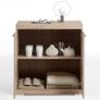 FMD Dresser with 2 Doors 80x34.9x89.9 cm Oak Image 3