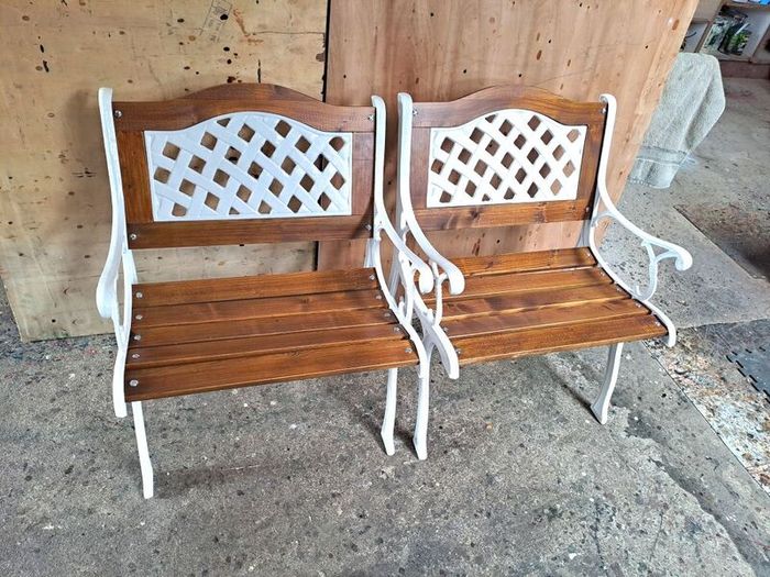 Cast iron Garden chairs
