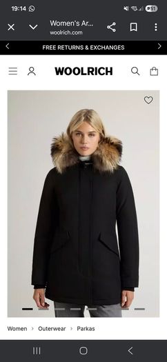 WOOLRICH Jacket parka