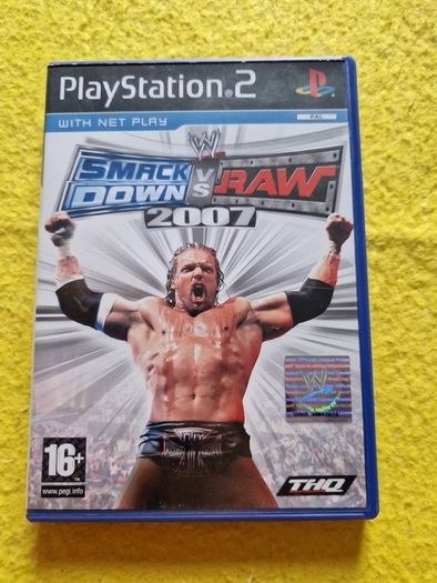 Smack Down vs. Raw 2007 PlayStation2 Ps2 games Original