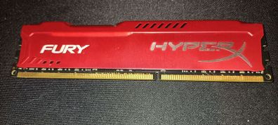 Kingston HyperX Fury 8GB DDR3 1866MHz CL10 Desktop RAM  | Fully Working