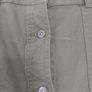 khaki green cotton short skirt Image 5