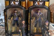 wwe AEW unrivaled series 7 The young bucks Nick Jackson &amp;  Matt Jackson action figures