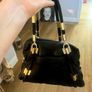 DKNY Black Leather Bag Image 2
