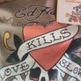 BNWT LKS Ed Hardy brown/gold largeTote bag Read description Postage included Image 4
