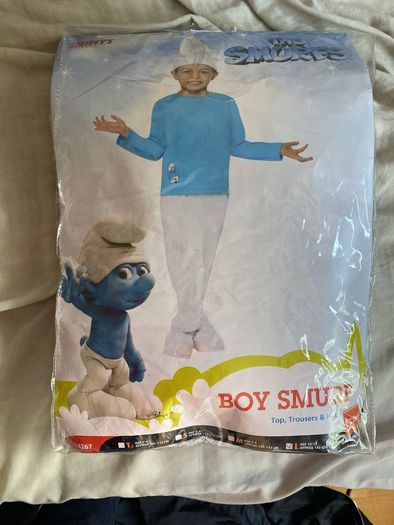 Smurf costume aged 10-12