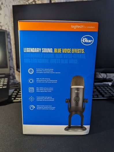 Microphone Logitech Blue Yeti X