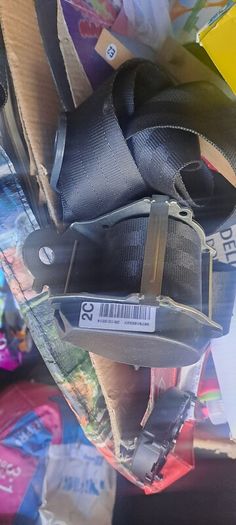 Peugeot double seat & seatbelt