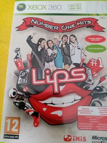 Lips Number one hits Xbox 360 Games Original