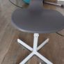 White Ikea desk and chair Image 4