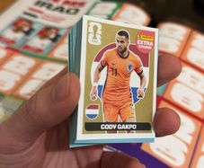 Gakpo Gold Sticker Panini World Cup 2026