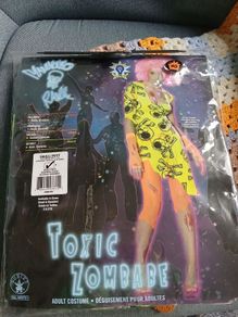 Halloween costume Toxic Zombabe  Postage included