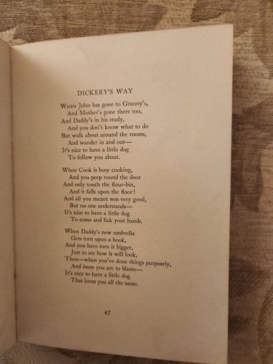 John And Me & The Dickery Dog. By Marion St John Webb. Illustrated By  A.h. Watson.  First Edition 1930. Hardback In Good Condition. See Photos For Condition  35.