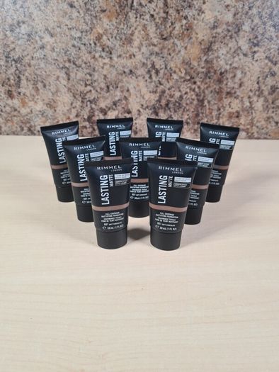 Rimmel London Lasting Matte Foundation 601 Soft Chocolate  30ml X  9 Brand New Unused