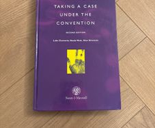 European Human Rights, Taking a Case under the Convention, second edition, 1999 hardcover