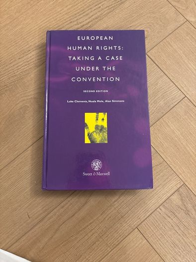 European Human Rights, Taking a Case under the Convention, second edition, 1999 hardcover