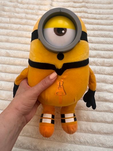 Minions The Rise Of Gru Kung Fu Stuart Plush Soft Poshpaws approx. 30 cm. Used Please see photos