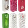 Christmas Jingle Gift Bags - 16 Christmas Gift Bags In Total - 4 x Large Gift Bags (29 x 33 cm) - 6 x Wine Bottle Bags (13 x 36 cm) - 6 x Medium Gift Bags (17 x 22 cm) - Xmas Gift Bags (FREE POSTAGE) Image 6