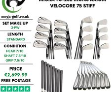 Miura TC-202 Irons / 3-Pw / Axiom Velocore 75 Stiff