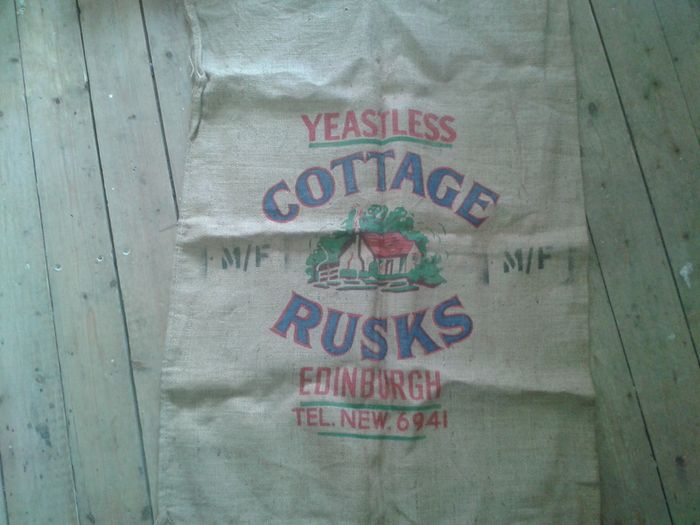 Old Decorative Hessian Sack
