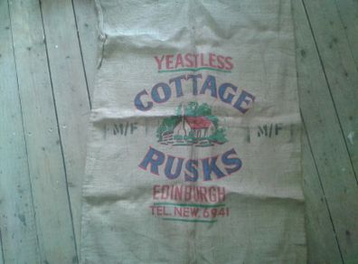 Old Decorative Hessian Sack